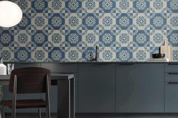 GRANORTE Storywall Mosaic Blue 1